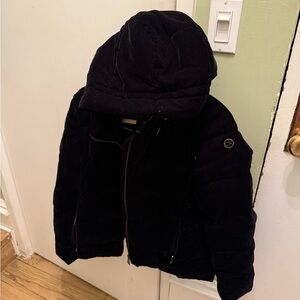 Calvin Klein Black Velvet Jacket